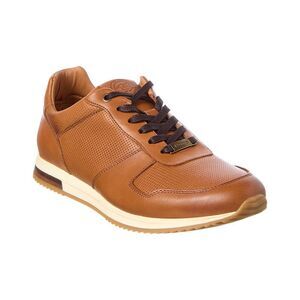 Dune London Leather Sneaker, Brown